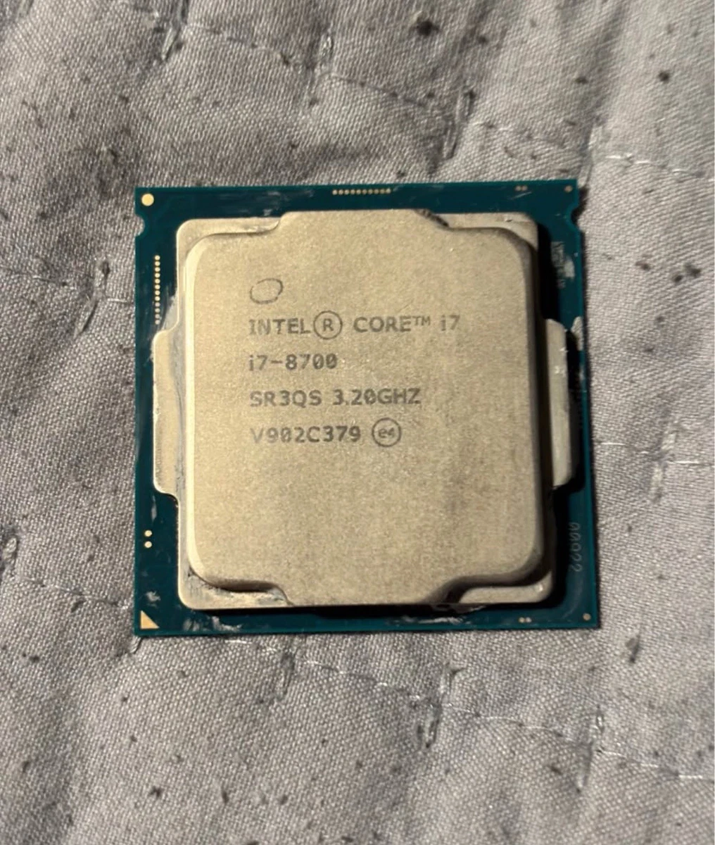 Intel Computer Processors (CPUs Intel Core i7-8700 Processor Model