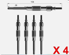 Heater Glow Plugs For Mercedes-Benz A B C E S CLA GLA GLE GLS CDI A0011597301 4X