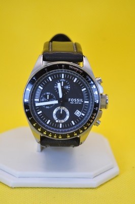 Fossil Decker CH25731E Chronograph Men's quartz watch., 44mm case. working