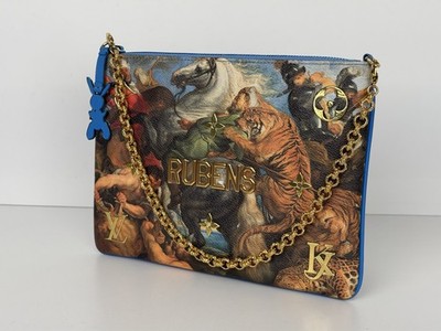 Louis Vuitton x Jeff Koons Rubens Pochette Plat Limited Edition 2017 R1