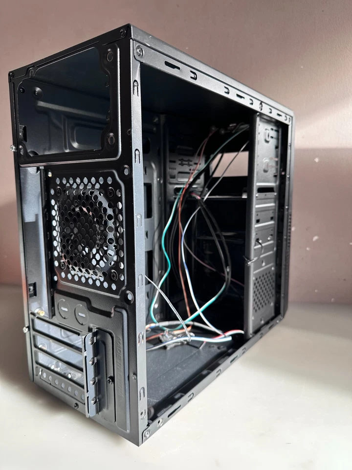 AMD FX Mini Tower Empty PC Case Only. - Image 4 of 4