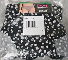 New MAIDENFORM 3 Pack Everyday Luxe High Leg Panties High Rise Stretch Size L 7