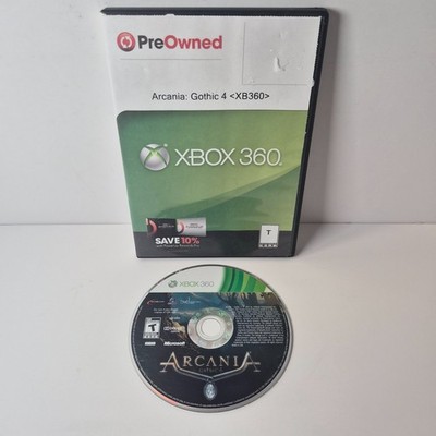 Arcania Gothic 4 Xbox 360 Disc & GameStop Replacement Case Tested