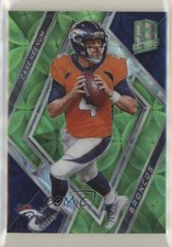 2018 Panini Spectra Neon Green Prizm 12/30 Case Keenum #15 no9