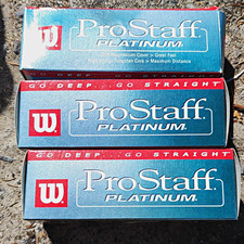 Wilson ProStaff Platinum Golf Balls . 3 Boxes x 3 Pack