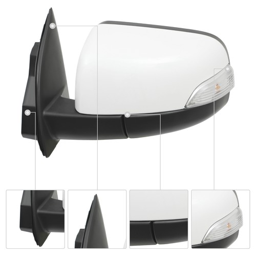 3.31lbs For 2019-2023 Ford Ranger (submodel: Lariat, Xlt) Left Rearview Mirror - Picture 3 of 17