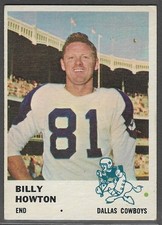 1961 Fleer #45 Billy Howton (EX) Dallas Cowboys