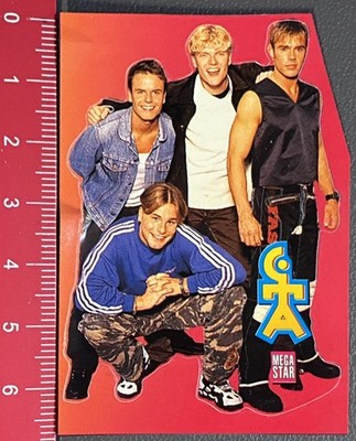 CITA     Mega Star  Mini Aufkleber/Sticker      (SB1-14-7)