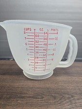 Vintage Tupperware Mix-N-Stor 8 Cup 2 LT Meas...