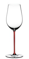 Riedel 4900/15R Fatto A Mano Riesling / Zinfandel Weinglas - Stiel Rot