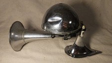 Vintage Chris Craft Boat Horn W/Bracket Wooden Runabout 1930s-50s