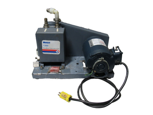 Welch DuoSeal 1399 Vacuum Pump 115V 1 Ph 1/3 HP 1725Rpm