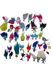 Lot of 36 Hasbro DreamWorks Trolls Movie Mini Figures Doll Toys Mixed Styles