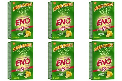 Eno Lemon Multipack Digestive Fruit Salt 30g (5g x 6 Sachets) [Pack of 6]