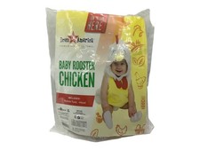Dress-Up-America Baby Rooster Costume - Infant Halloween Chicken Costume 12-24M