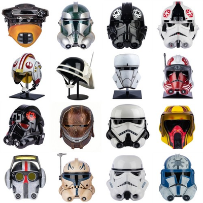 #ad Star Wars Helmets Cosplay Rex Cody Fives Wolffe Snowtrooper AT AT Leia Boushh $149.99