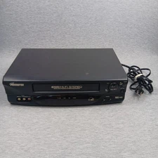 Memorex MVR4049 4-Head Hi-Fi Stereo Video Cassette Recorder No Remote - TESTED