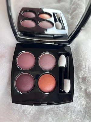 Sombra de ojos CHANEL Les 4 Ombres Multi-Efecto Quadra 354 recuerdos cálidos nueva en caja - Imagen 1 de 4