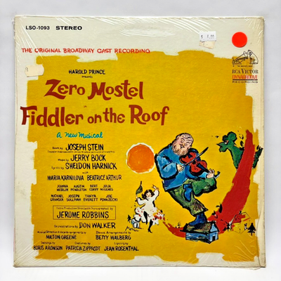 #ad Fiddler On The Roof Original Cast 1968 Reissue Vinyl LP VG RPRS6680 $6.00