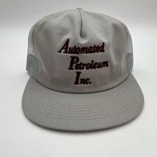 Vintage K Brand Automated Petroleum Inc Trucker Hat Adjustable Snap K Products