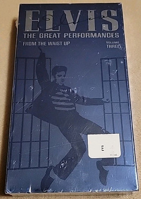 NEW Elvis - The Great Performances Volume 3: From the Waist Up (VHS, 2002)