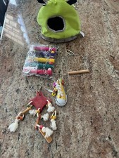Parakeet bird toys for cage New smoke free