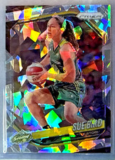 Sue Bird 2025 Panini Prizm WNBA Cracked Ice Prizm Card-#38  Seattle Storm
