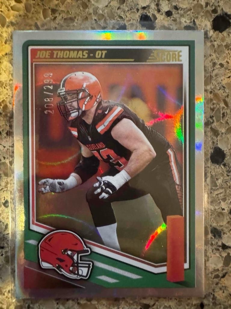 2025 Score Joe Thomas #59 /299 Circular Cleveland Browns