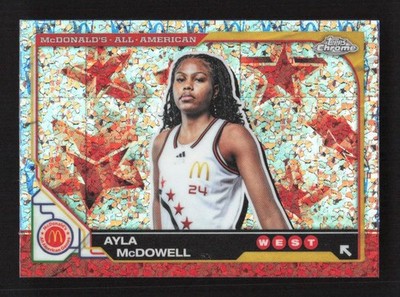 Ayla McDowell 2025 Topps Chrome McDonald s All American McFlurry Refractor #70