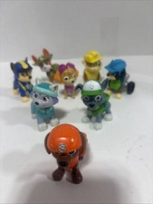 Paw Patrol Figures  8 Piece Set Skye, Chase, Marshall Plus