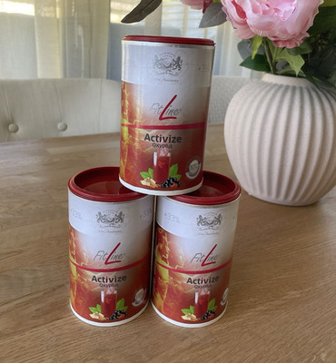 FitLine Activize Oxyplus Pulver Nahrungsergänzungsmittel 3 Dosen 33% mehr Inhalt