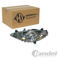 Diederichs Halogen Scheinwerfer Mit Lwr-Motor NSW Links Passend FüR Peugeot 307