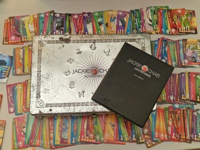 Jackie Chan Adventures Konvolut | Sammler Tin & Binder mit ~600 Karten
