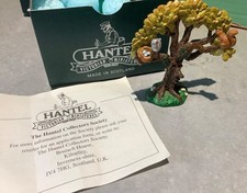 14. Hantel Pewter Miniature Figure - The Enchanted Oak Tree, missing one bird