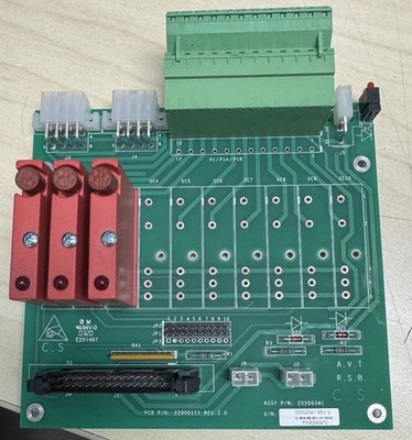 Used AVT 25500341 Rev. 2 PCB Board