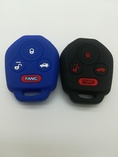2silicone Key Cover For Subaru Impreza Forester Outback Legacy Tribeca Wrx Sti