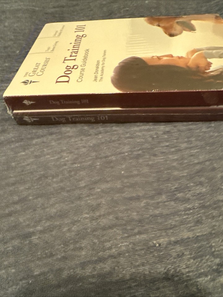 the-great-courses-dog-training-101-guide-book-and-dvd-by-jean-donaldson