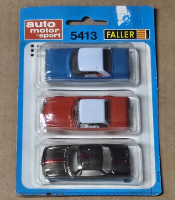 Faller AMS 5413 ~~ 3 Karosserien in OVP, 60er Jahre Spielzeug #DEZ3863