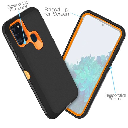 Funda con clip para cinturón para Samsung A11 A21 A21s se adapta a la pantalla incorporada de Otterbox - Imagen 72 de 81