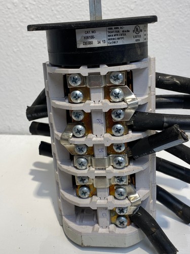 Interruttore elettrico a camme rotante KW100-2303B8 - Foto 2 di 6