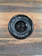 Canon FD 28mm 1:2.8 S.C. Lens