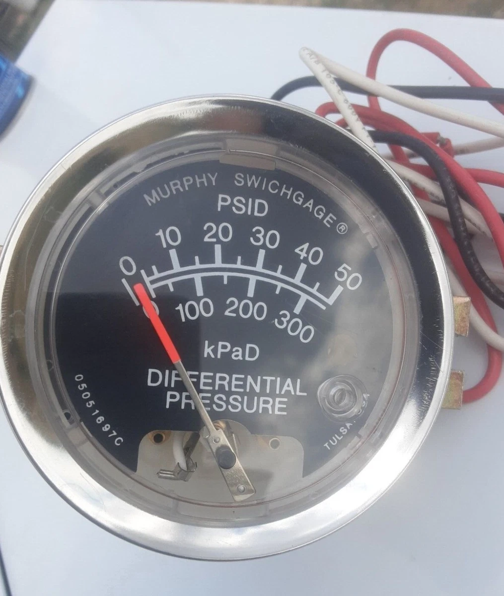 Pressure on sale gauge switch