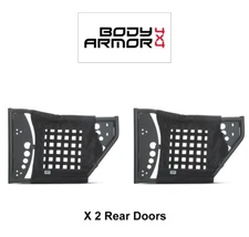 Body Armor  Gen 3 Trail Doors Rear Pair Fits 18-24 Jeep Wrangler JL JL-6150