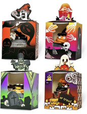 Halloween Individual Cupcake Boxes with Window 32 Count Single Cupcakes Box