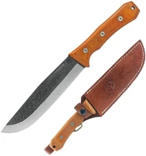 Condor Mountain Camp Fixed Knife 7" 1095 High Carbon Steel Blade Micarta Handle