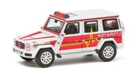 Schuco 26742 - 1/87 Mhi Mercedes Benz G-Klasse - Notarzt - Neu