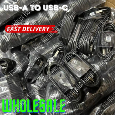 1-1000X USB Type C Fast Charging Cable For Samsung S8 S9 Note iPhone 15 16 Lot