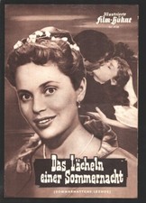 MAG: Smiles of a Summer-Illustrierte Film-Buhne-German language-Ingmar Bergma...