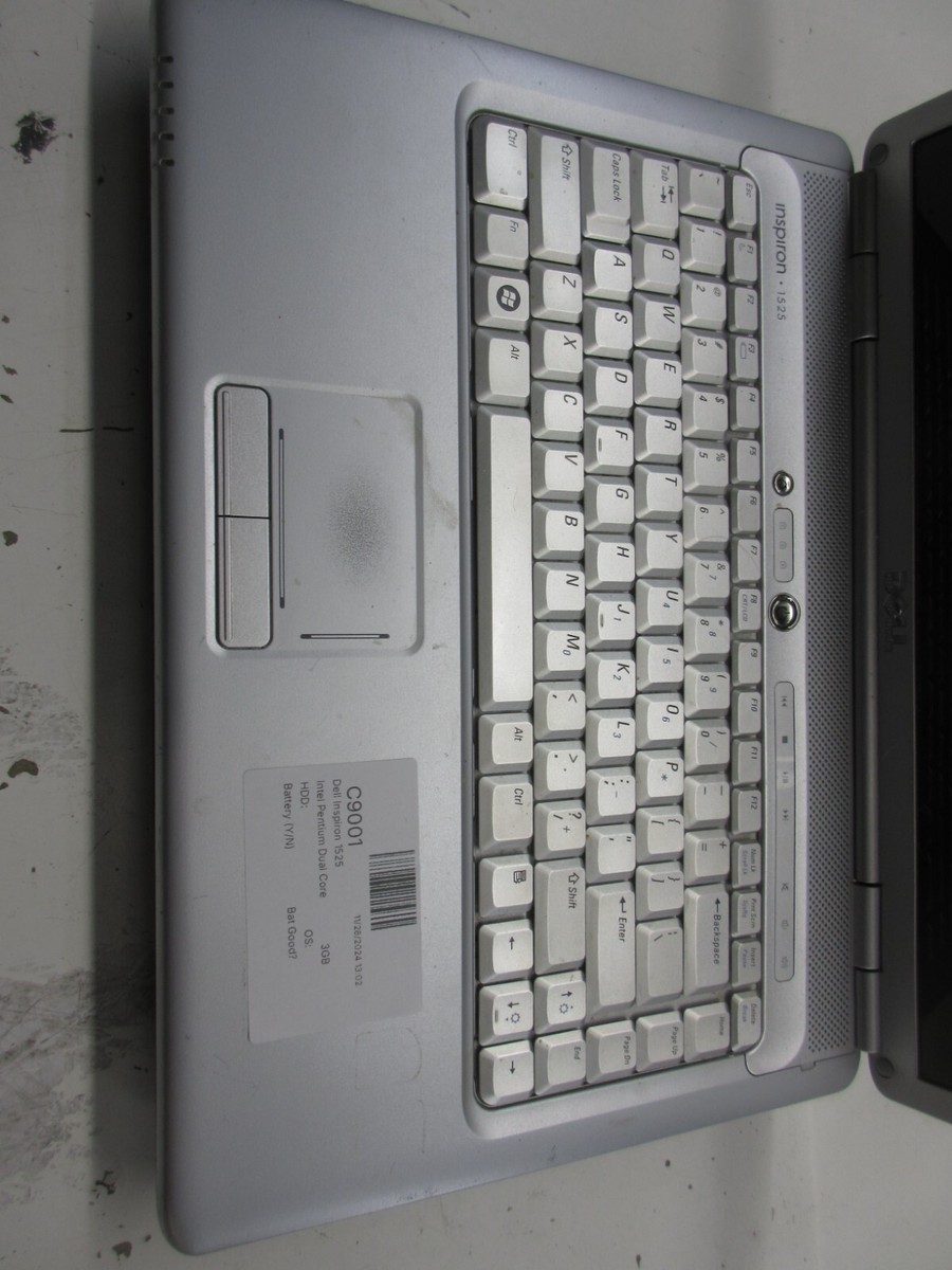 【即購入◎】DELLノートパソコン 12G白 Inspiron 3581【中古】 Dell Inspiron 1525 Laptop Intel Pentium Dual Core 1.86GHz 3GB NO