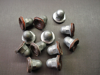 12pc 1/4-20 zinc plated acorn PAL sealer nuts NORS for Dodge Plymouth